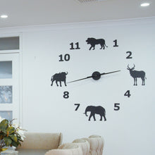 Load image into Gallery viewer, The Safari Timekeeper Wall Clock