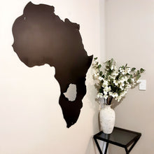 Load image into Gallery viewer, Africa Map Metal Wall Art
