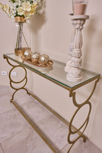 Load image into Gallery viewer, Annah Gold Hallway Console