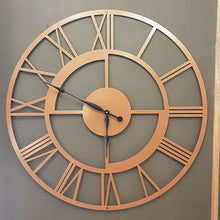 Load image into Gallery viewer, Roma Elegance Wall Clock - Copper
