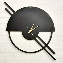 Load image into Gallery viewer, Lunar Elegance Wall Clock - Black
