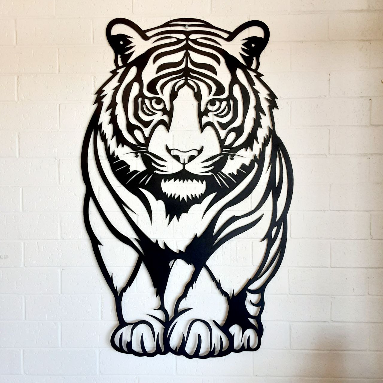 Tiger's March Metal Wall Art