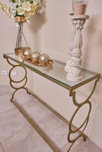Load image into Gallery viewer, Annah Gold Hallway Console
