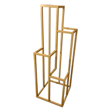 Load image into Gallery viewer, 4 Stepper Planter Stand- Gold
